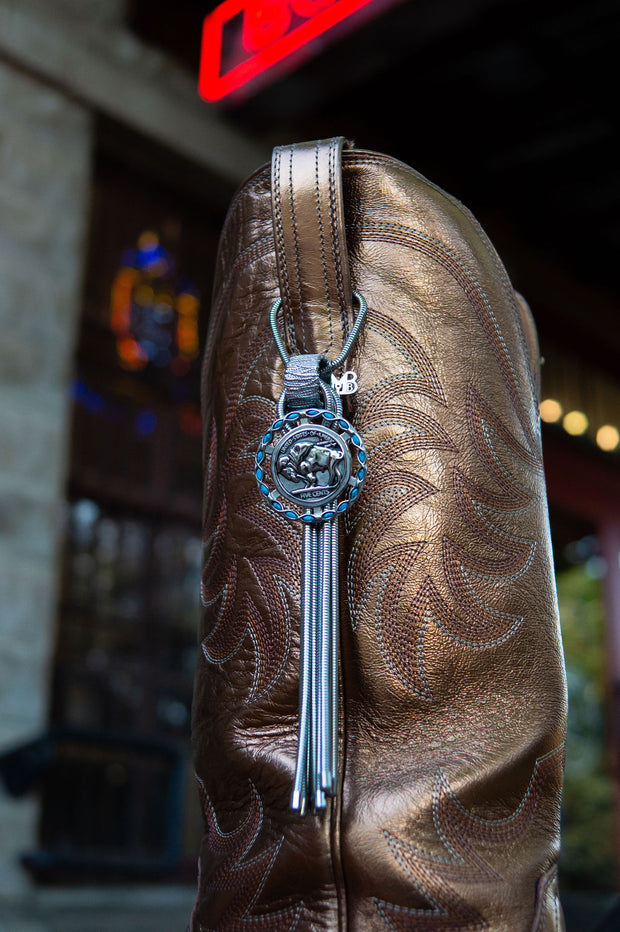 Buffalo Nickel Boot Bola