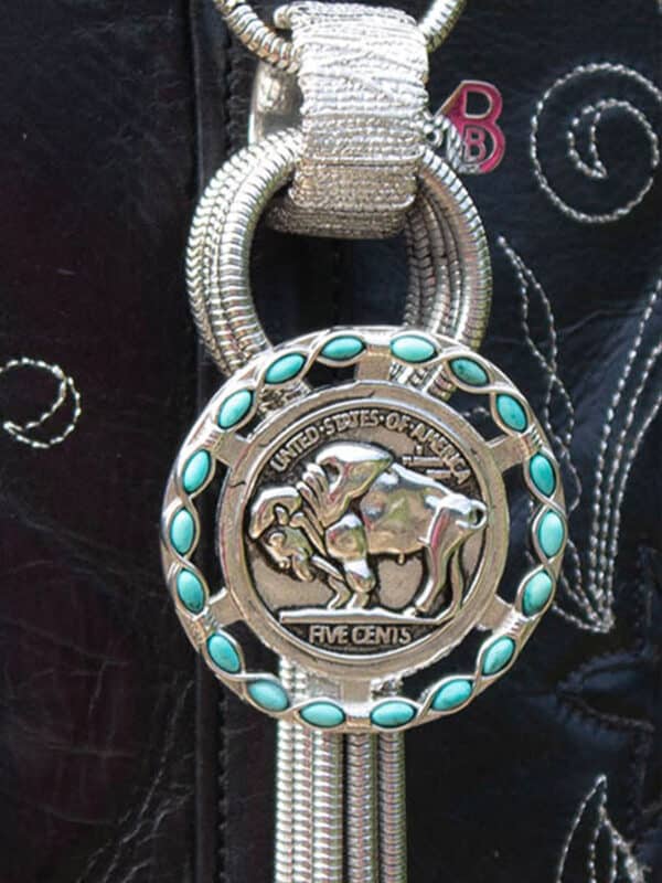 Buffalo Nickel Boot Bola
